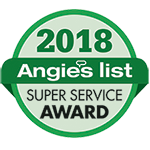 Angi 2018 Super Service Award logo